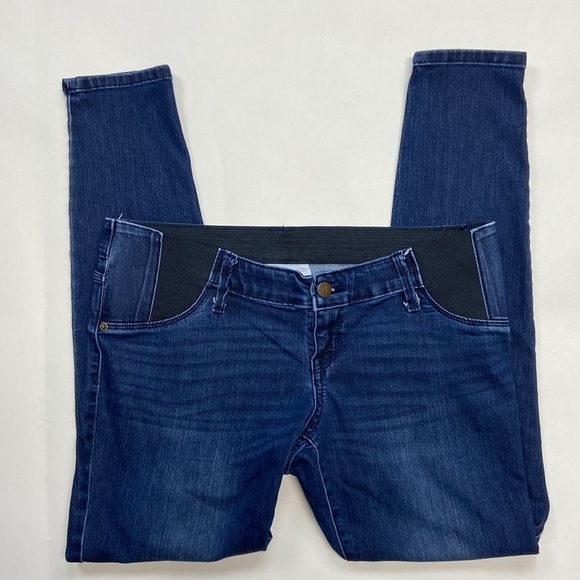 Isabel Maternity Under Belly Elastic Side Panels Skinny Jeans - Picture 2 of 15